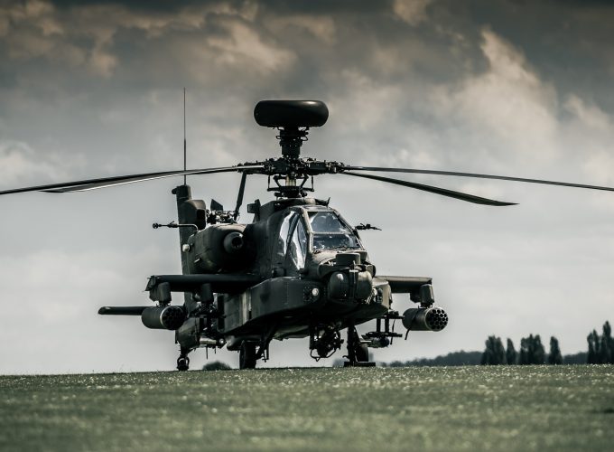 Wallpaper AH 64D Apache, attack helicopter, Royal Air Force, dark sky, Military 900496899